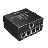 Ethernet mini jungiklis QOLTEC 52293 1x4 RJ45, 1 įėjimas 4 išėjimai, nevaldomas tinklo skirstytuvas
