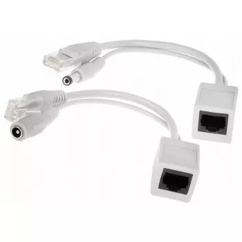 Extralink 1-Port PoE Injektorius, PoE Injektorius ir Skirstytuvas, 100Mb/s