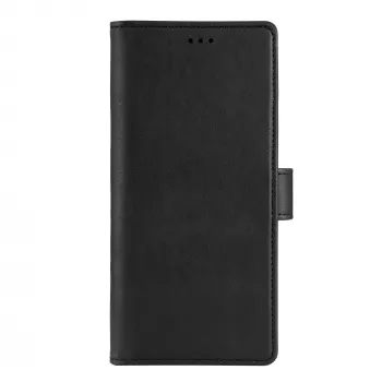 Dėklas piniginė Krusell Galaxy A73 5G 17 cm Juoda 3 kortelių kišenės