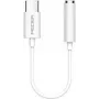 PEDEA USB-C į 3,5 mm ausinių lizdo adapteris, baltas