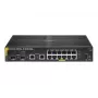 HPE Aruba Networking 6100 12G Class4 PoE 2G/2SFP+ 139W valdomas L3 gigabitinis Ethernet (10/100/1000) maitinimas per Ethernet (PoE) 1U juodas