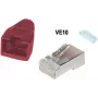 Kabelio įvadas Shiverpeaks BS72057-R-10 Raudonas