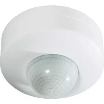 PIR judesio jutiklis Renkforce 1296308 360° relė baltas IP20, montavimas ant lubų/sienos