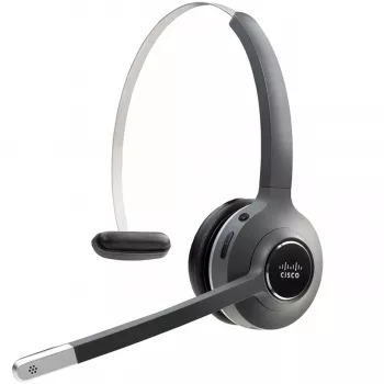 Belaidė DECT ausinė Cisco 561 ant ausies su pagrindu, 50–18000 Hz, 100 m, 74,5 g, anglies