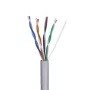 Q-LANTEC UTP kabelis 4PR Cat.5e PVC 305m - ribotas leidimas (KIU5PVC305NC)