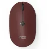 INCA pelė IWM-231RB 1600 DPI, belaidė, 4 mygtukai, ruda, 2,4 GHz