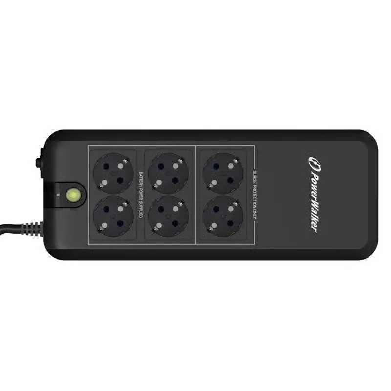 PowerWalker VFD 600 APFC FR nepertraukiamo maitinimo šaltinis (UPS) 0.6 kVA 300 W 6 lizdų