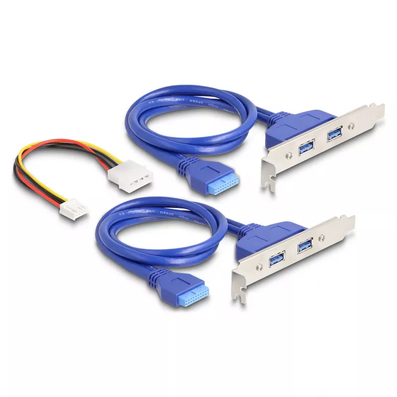 DeLOCK 61066 Vidinė USB 3.2 Gen 1 adapter M.2 kištukinis juodas
