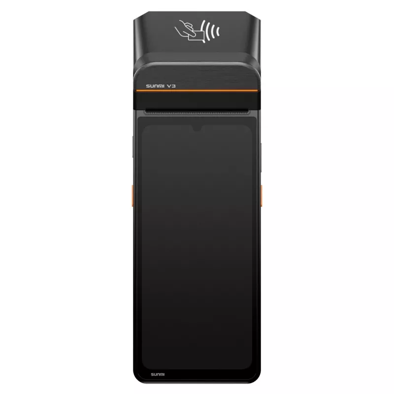 SUNMI V3 A13 POS terminalas, 3GB RAM, 32GB atmintis, NFC