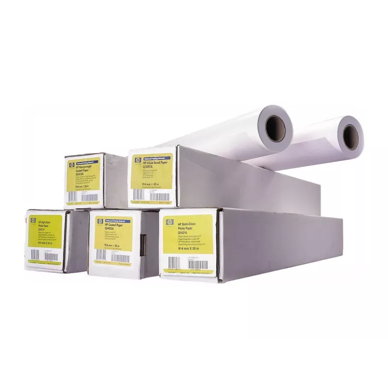Popierius ploteriui HP C6020B 36 colių (91,4 cm) matinis 90 g/m² ritinys