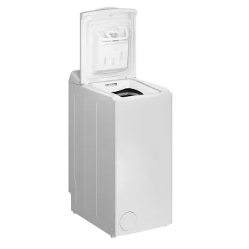 INDESIT BTW L60400 EE/N – Skalbimo mašina su viršutiniu pakrovimu, energijos klasė D, 6 kg, 1000 aps./min., gylis 60 cm