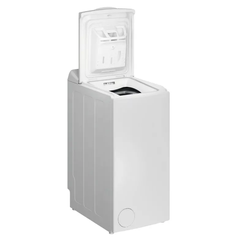 INDESIT BTW L60400 EE/N – Skalbimo mašina su viršutiniu pakrovimu, energijos klasė D, 6 kg, 1000 aps./min., gylis 60 cm