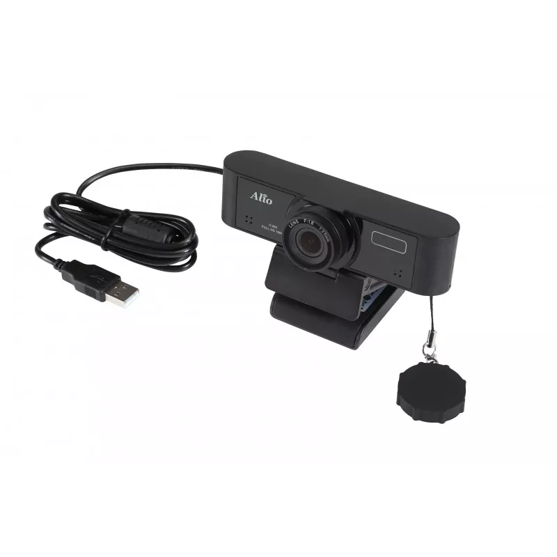 ALIO CAMERA FHD84 USB | Full HD 1080p | 30 kadrų/s | 2 mikrofonai | automatinis fokusavimas | 84° žiūrėjimo kampas