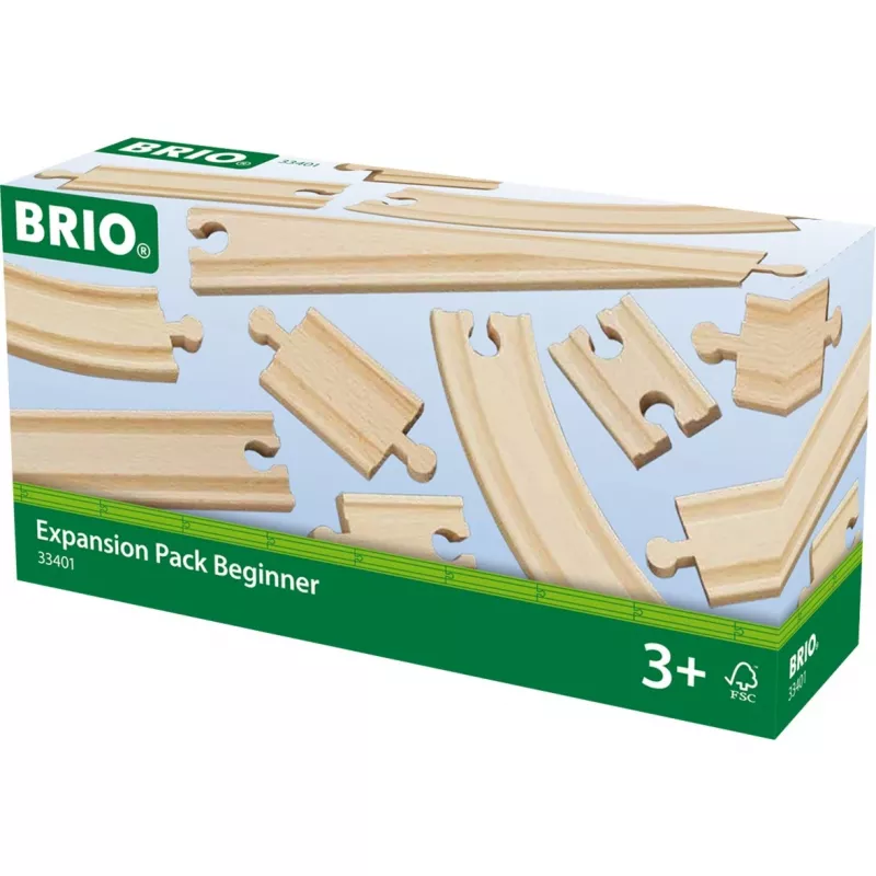 Brio World Mažas bėgių asortimentas, traukinys