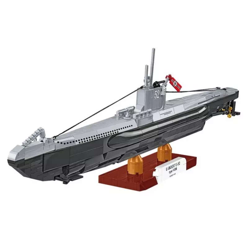 Konstrukcinis rinkinys Cobi U-Boot U-52 — 474 detalių modelis