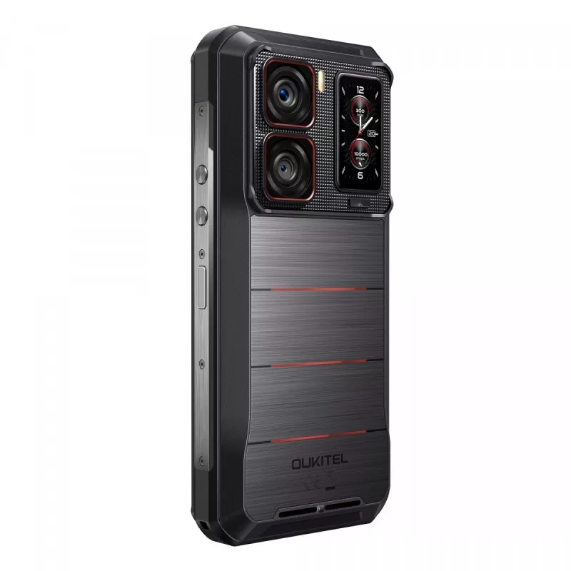 Išmanusis telefonas Oukitel WP300 6.3 col. 12GB RAM 512GB Juodas