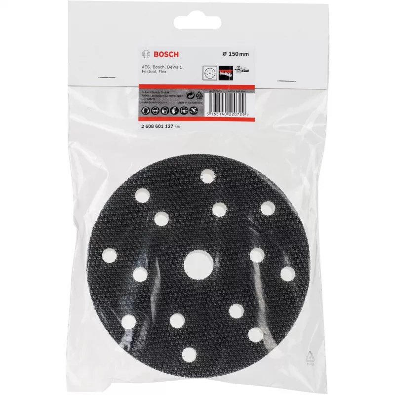 Bosch 2 608 601 127 šlifavimo padėklas 150 mm 1 vnt.