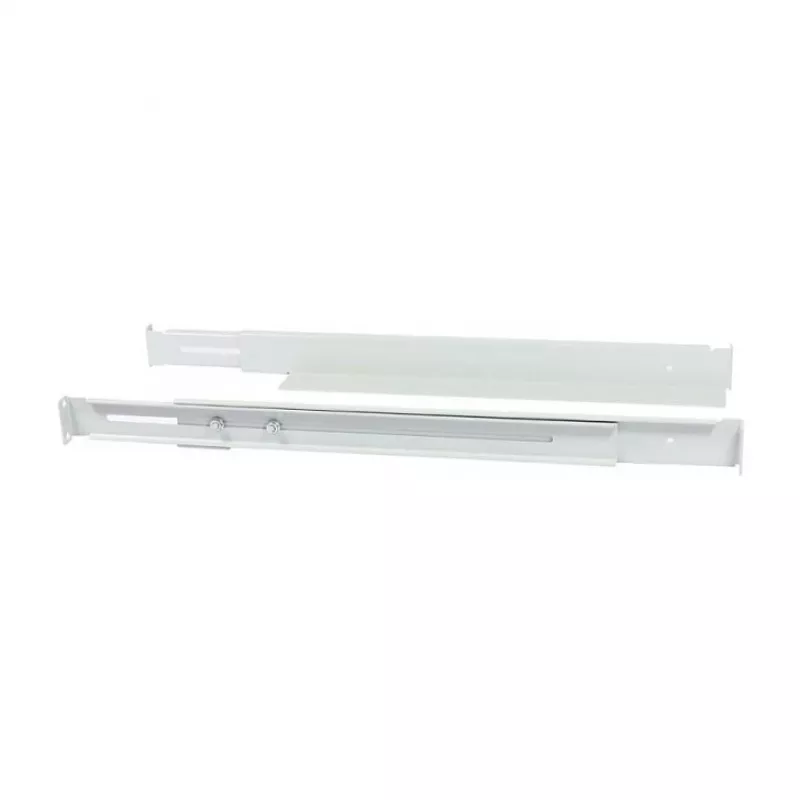 ALLNET reguliuojamo ilgio L formos bėgelis 502–849 mm šviesiai pilkas, pora
