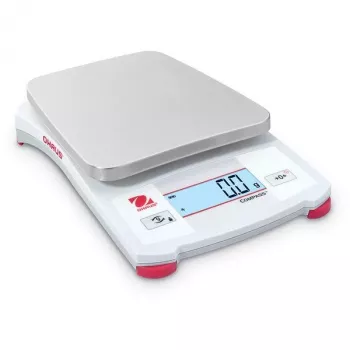 Elektroninės virtuvinės svarstyklės OHAUS Compass™ CX CX621 – 0,62 kg talpa, 0,1 g tikslumas, nerūdijančio plieno platforma