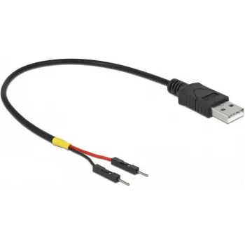 USB laidas DeLOCK 85401 0,2 m USB A juodas