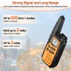 Radiostacija Baofeng BF-T25E Oranžinė, 2 vnt.