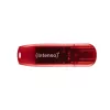 USB atmintukas Intenso 128 GB USB Type-A 2.0 Raudonas permatomas