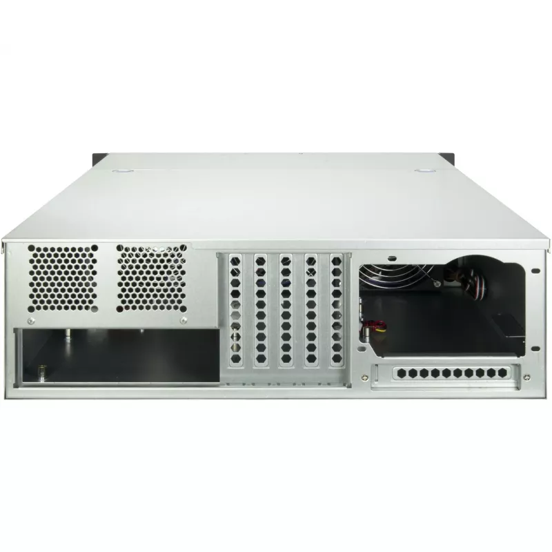 Inter-Tech IPC 3U-30765 – 3U stelažinis serverio korpusas, E-ATX, be maitinimo šaltinio, USB