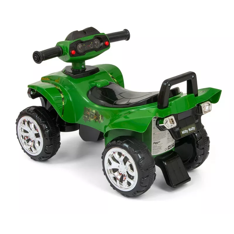 Vaikiškas stumdomas automobilis milly mally Ride-on Monster Military model 27515