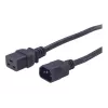 APC C19/C14 2m juodas maitinimo laidas