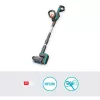 Akumuliatorinis kietų grindų valiklis AquaBrush Patio 18V P4A solo, pilkai/turquoise, be akumuliatoriaus ir įkroviklio, POWER FOR ALL ALLIANCE