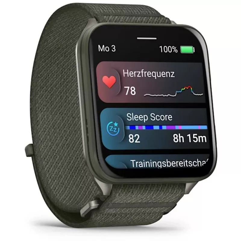 Garmin Venu X1 010-02980-03 išmanusis laikrodis, samanų žalios spalvos