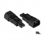GoodConnections C14 > C7 (ST-BU) IEC prietaiso maitinimo adapteris juodas