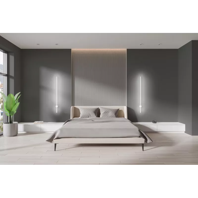 Activejet LED sieninis šviestuvas AJE-HILTON White NW
