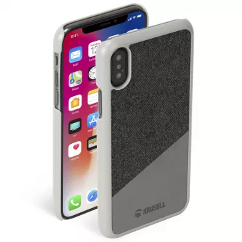 Krusell Tanum dėklas iPhone X/XS 14,7 cm pilkas