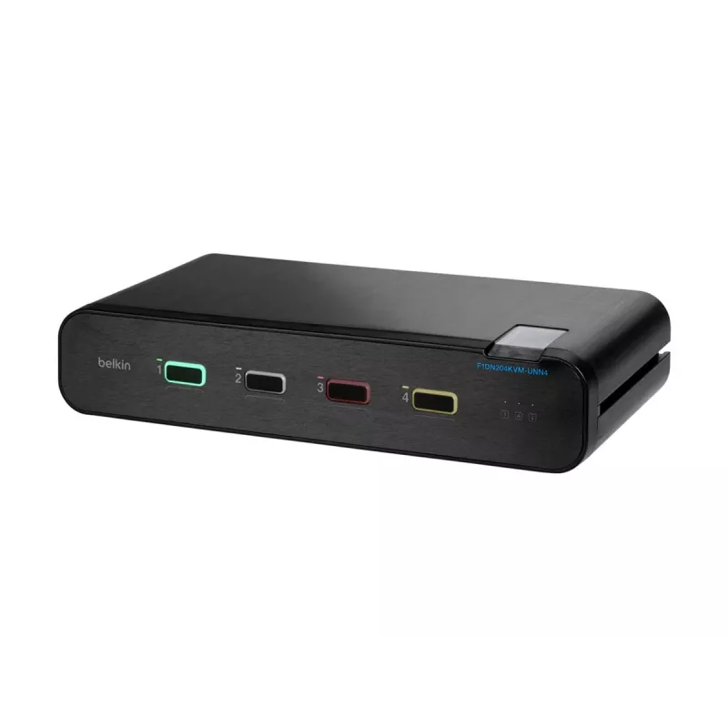 KVM jungiklis Belkin F1DN204KVM-UNN4 HDMI 4K USB montažui į stelažą
