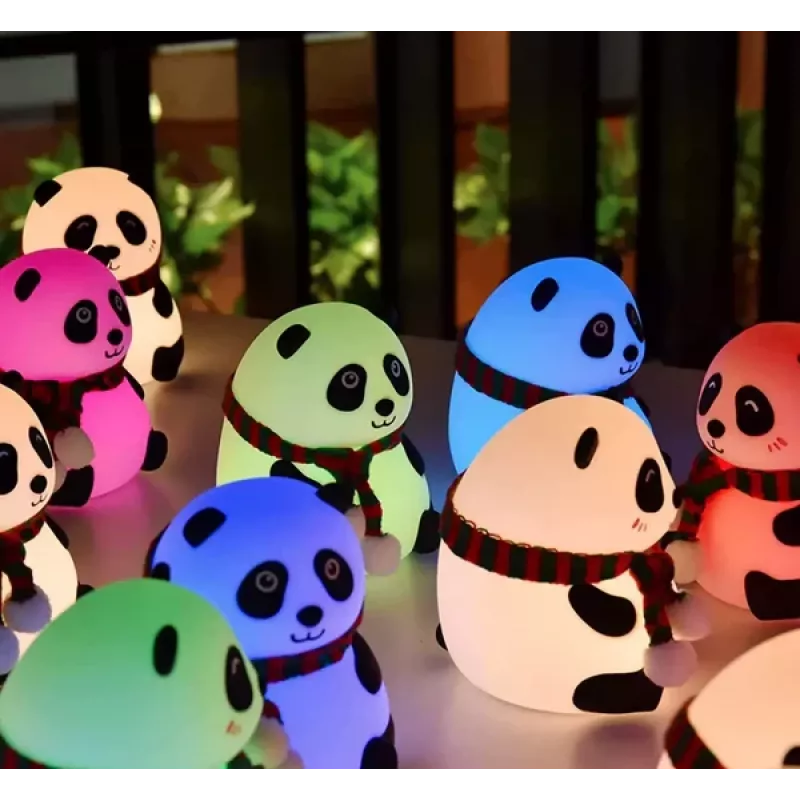 Stalinė lempa Tellur Panda TLL441181 LED nešiojama baterijomis maitinama naktinė šviesa