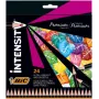 BIC Intensity spalvoti pieštukai 24 spalvos 967823