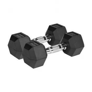 REBEL ACTIVE Guminiai ketaus svarmenys 2x8 kg