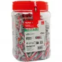 fischer Sieninis kaištis DUOPOWER 8x40 BigBox šviesiai pilkas/raudonas 450 vnt. uždaroma pakuotė (570549)