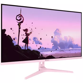 Monitorius Arozzi Nova 32 colių (80 cm) 2560×1440 Quad HD LED 1 ms 16:9 rožinis su garsiakalbiais ir VESA