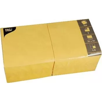 Popierinis rankšluostis Papstar 12485 Yellow