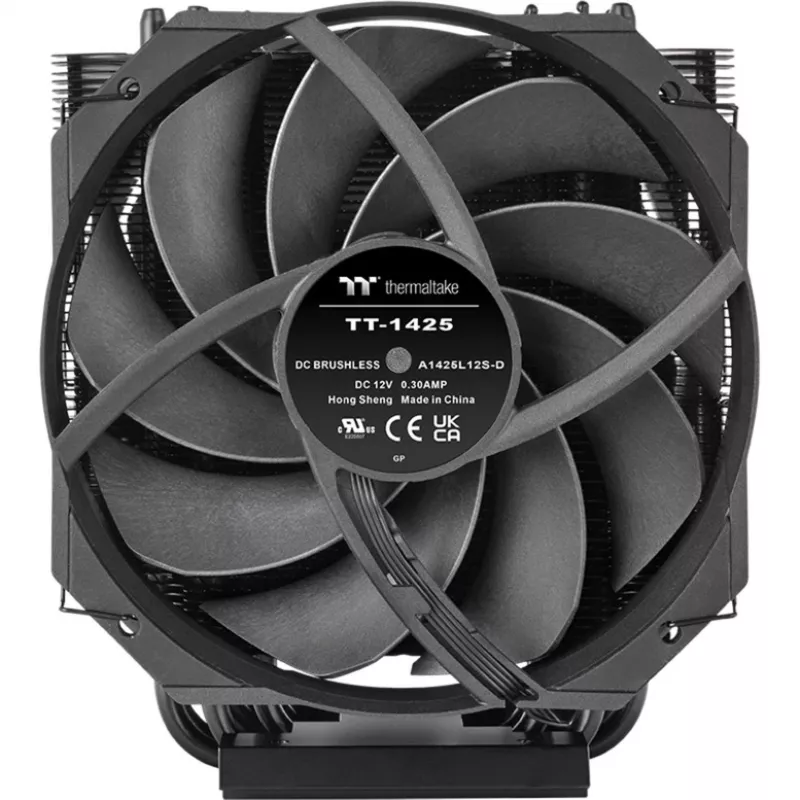Thermaltake Cooler WAir Intel LGA4677 ir AMD sTR5/SP6 juodas - procesoriaus aušintuvas (CL-P140-CA14BL-A)