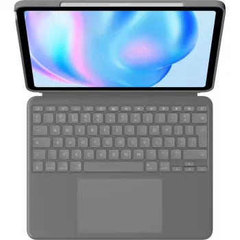 Logitech Combo Touch klaviatūra QWERTY JK Smart Connector pilka