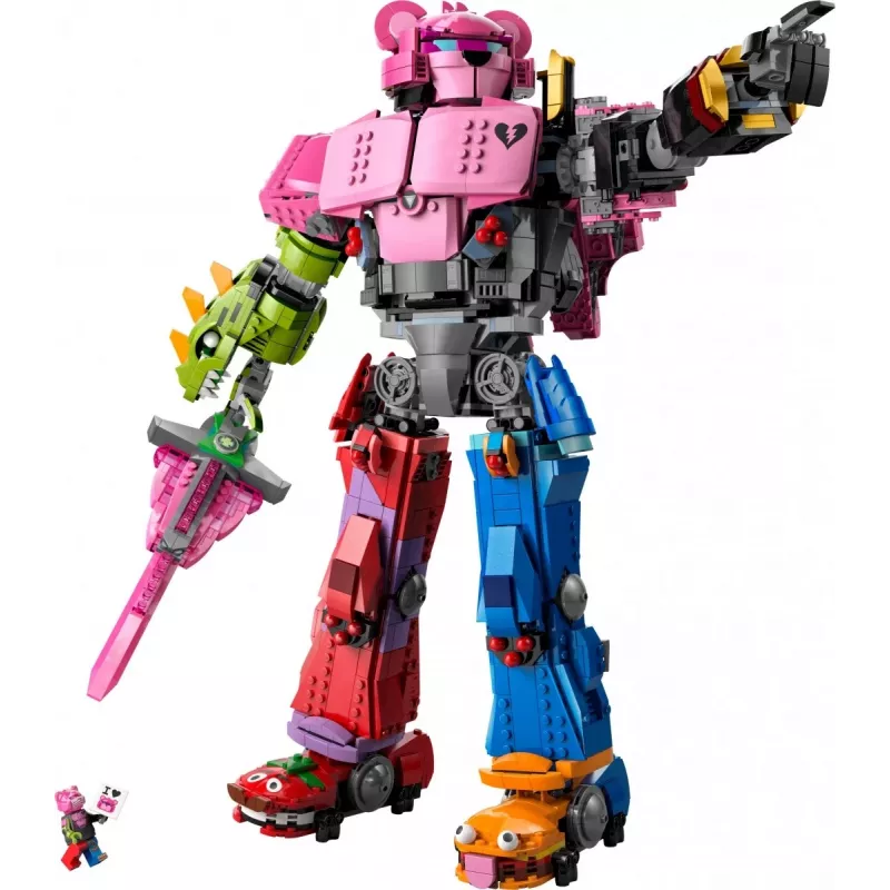 LEGO statybinis rinkinys Team Leader Mechs 77078 — Fortnite, 2503 dalys, 1 minifigūrėlė, 450 mm mecho aukštis