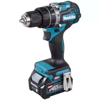 Makita besvoris sukamasis plaktukas 2 greičiai, 13 mm raktinis griebtuvas, 64 N·m, 2 baterijos ir įkroviklis, 40 V
