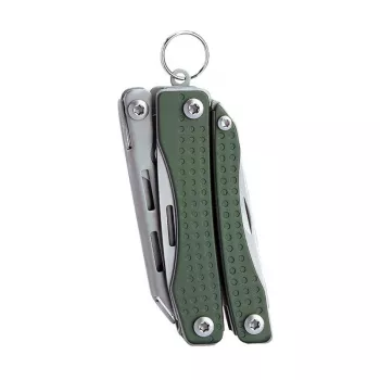 Multitool Nextool NE20050 10-in-1 kompaktiškas daugiafunkcis įrankis, žalias, 10 įrankių, 83 g, sulankstytas 6,8 cm
