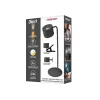 Beper P201UTP304 akumuliatorinė LED lempa su magnetiniu pagrindu, spaustuku ir sienos laikikliu, 2,3 W, su ryškumo reguliavimu, juodos spalvos