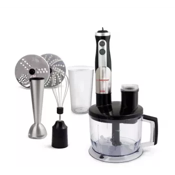 Panardintuvas Esperanza EKM004, 0,6 L, 800 W, juodas/sidabrinis/skaidrus