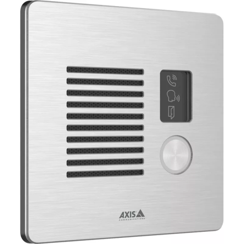 Axis I7010-VE laidinė tinklo domofono stotelė iš nerūdijančio plieno, IP66/IP69, 92 dB