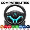 Subsonic Superdrive SV 250-S Driving Wheel Blue Edition vairas su pedalais